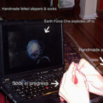 Knitting, and Babylon 5